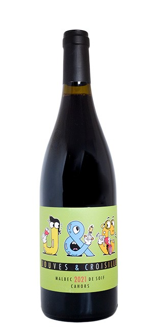 Jouves & Croisille - Cahors Malbec de Soif Rouge 2021 - Kingston Wine